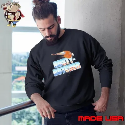 Rusty Butcher Shiny Black Sweatshirt