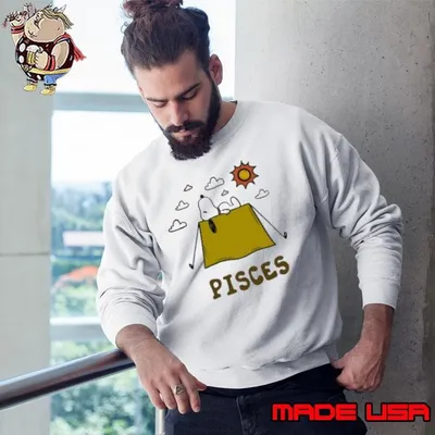 Snoopy Pisces Zodiac shirt