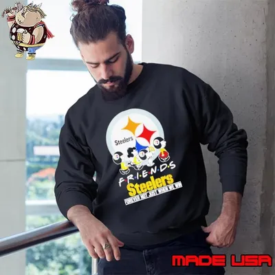 Snoopy x Pittsburgh Steelers Friends forever not just when we win Sweatshirt