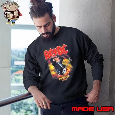 Spain Madric2 PWR ACDC UP Tour 2025 Sweatshirt