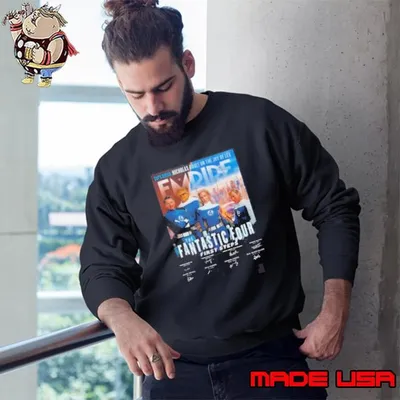 The Fantastic Four First Steps Superman nicholas hoult on the joy of lex signatures Sweatshirt