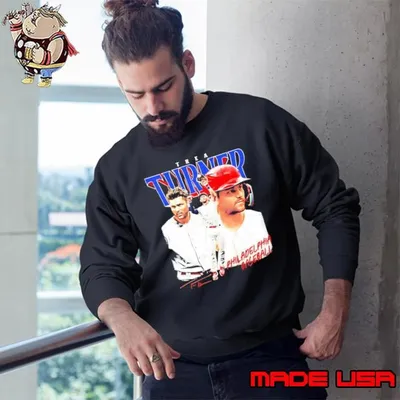 Trea Turner Philadelphia Baseball signature player collage Sweatshirt