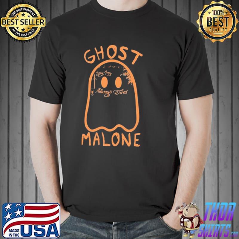 Halloween Ghost Malone Fall Season Spooky Shirt