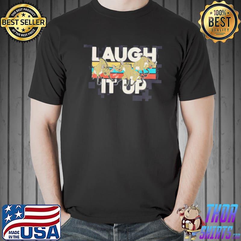 Hyenas laugh it up 90s the lion king parody classic shirt