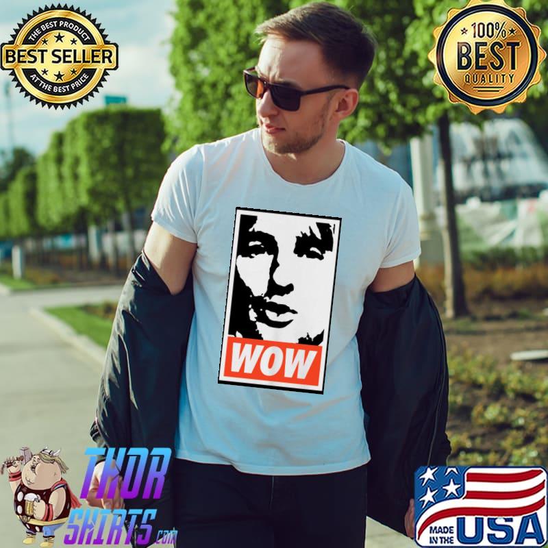 Wow it's owen wilson zoolander shirt