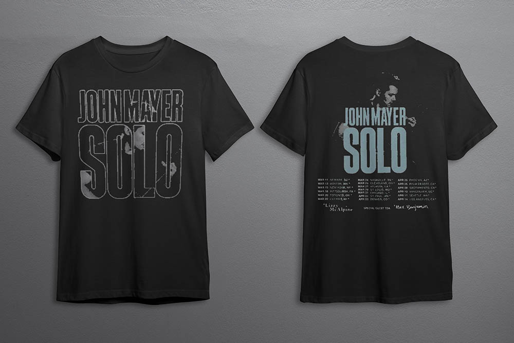 Solo Tour 2023 John Mayer Sob Rock Hoodie T-Shirt
