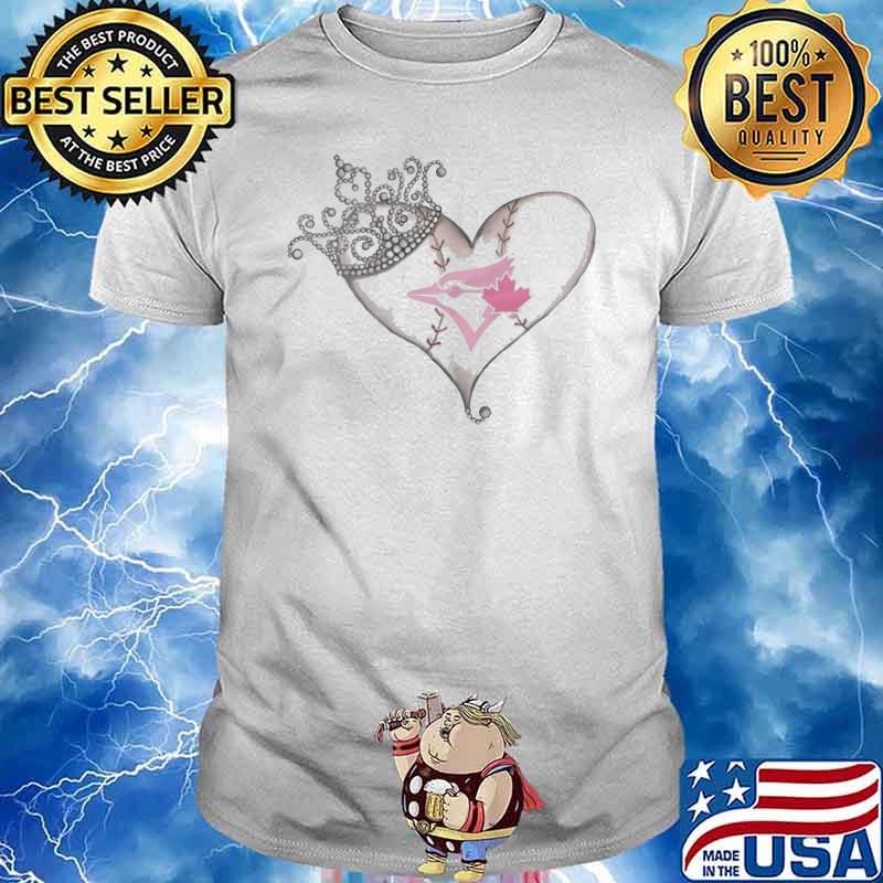Toronto Blue Jays heart love diamond shirt