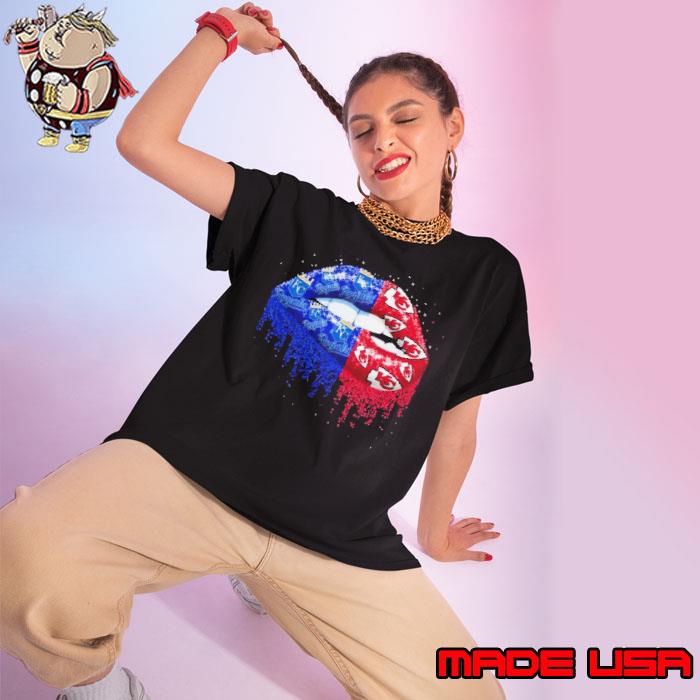Lips Kansas City Royals And Kansas City Chiefs shirt