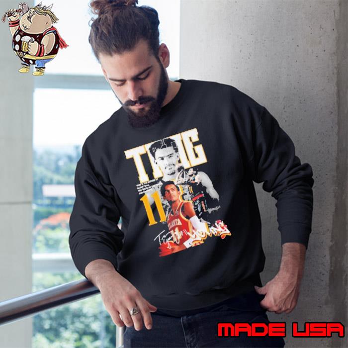 Atlanta Hawks Basketball Team Trae Young True Star Signature 2024 Shirt Sweatshirt