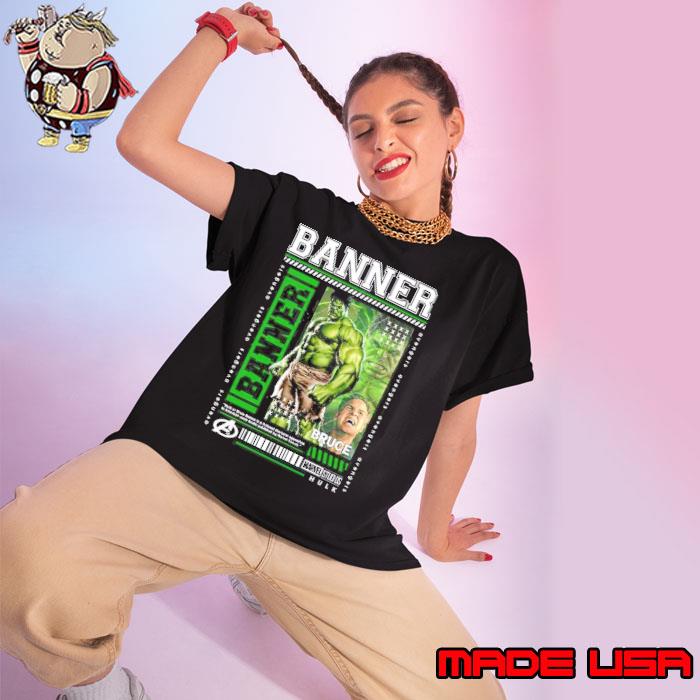 HULK Bruce Banner Marvel Shirt