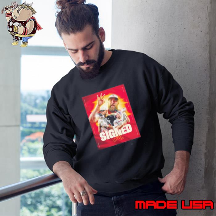Kansas City Chiefs Travis Kelce Signed The Greatest Tight End Ever To A New Contract s Sweatshirt