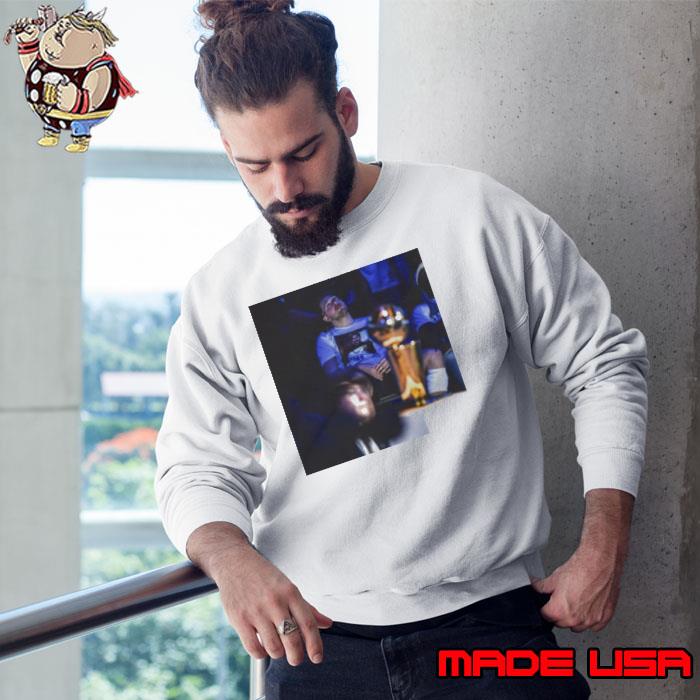 Luka Doncic mind on the trophy s Sweatshirt