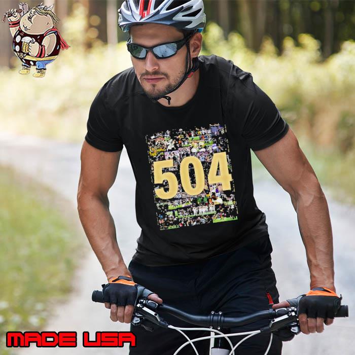 New Orleans Saints Happy 504 Day Shirt Unisex