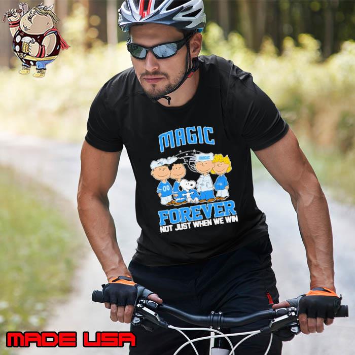 Orlando Magic X Peanuts Characters Forever Not Just When We Win Shirt Unisex