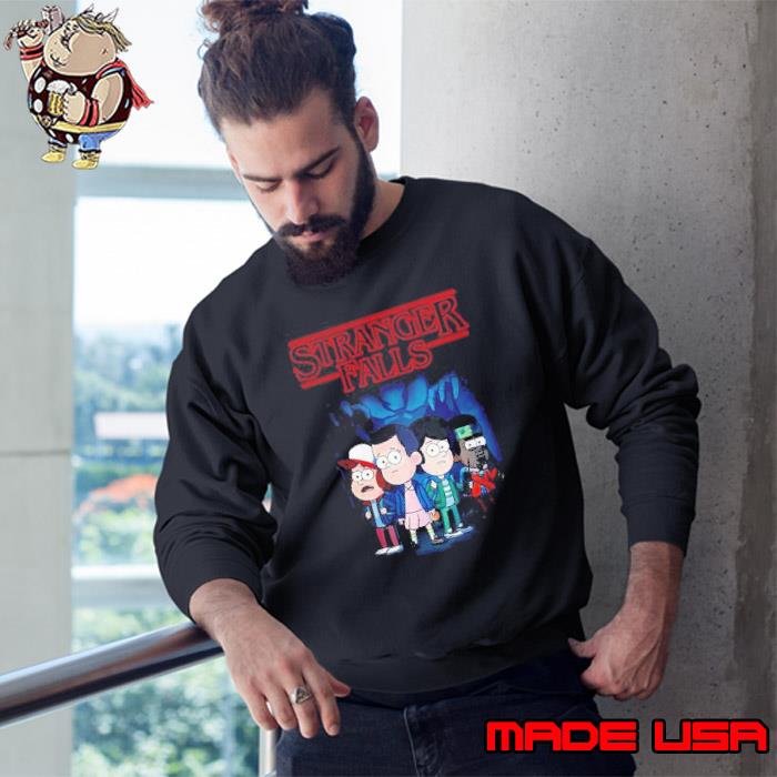 Stranger Falls Cartoon Movie Shirt Sweatshirt