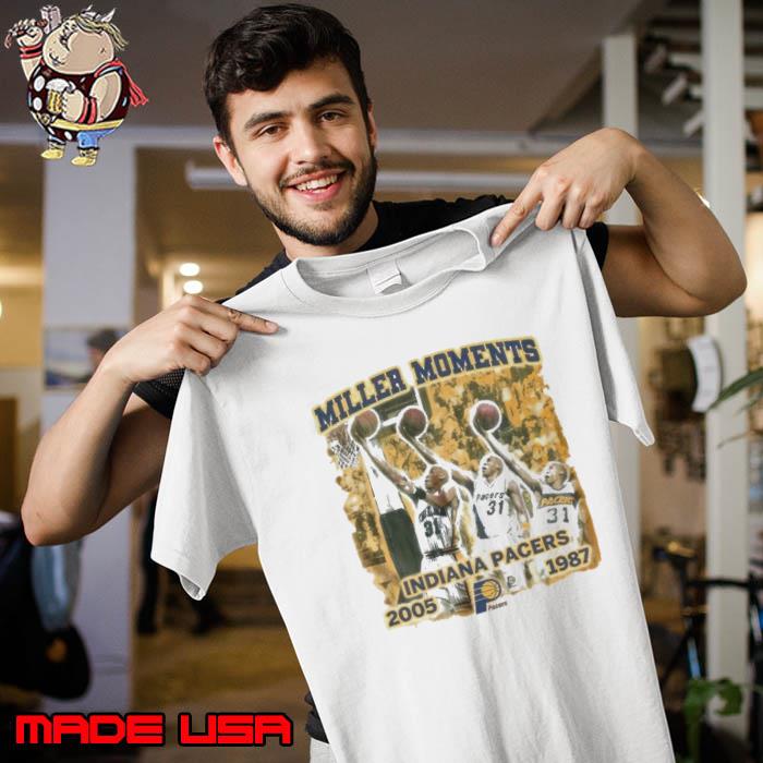 Tyrese Haliburton Reggie Miller Moments Pacers Ladies Boyfriend Shirt Unisex