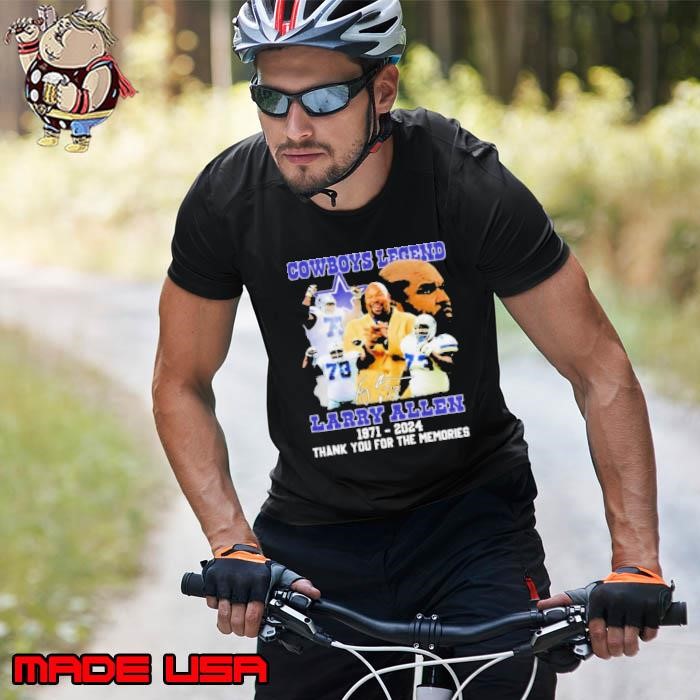 Cowboys Legend Larry Allen 1971-2024 Thank You For The Memories Signature Unisex