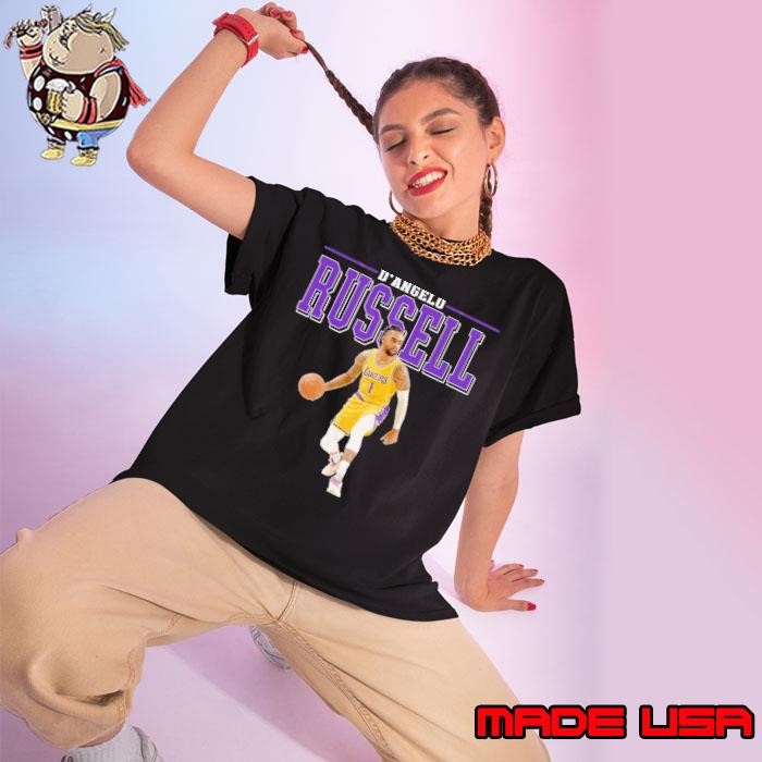 D'Angelo Russell American professional basketball player Los Angeles Lakers Shirt
