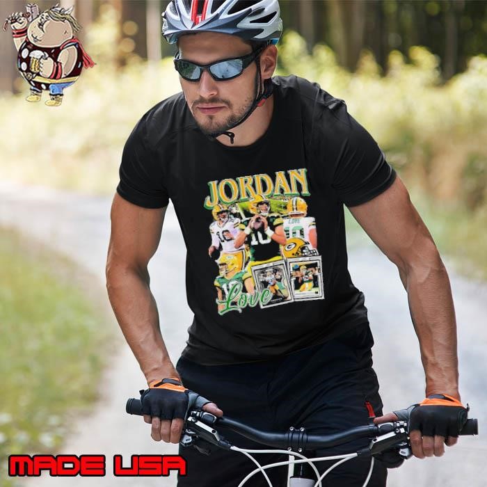 Jordan Love American football quarterback for the Green Bay Packers Vintage Bootleg Unisex