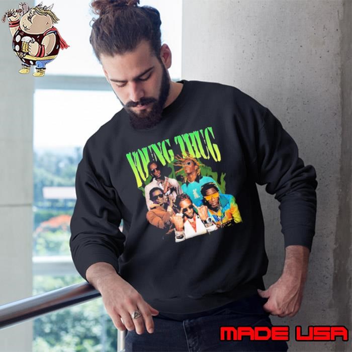 Young Thug an American rapper Retro Bootleg Sweatshirt