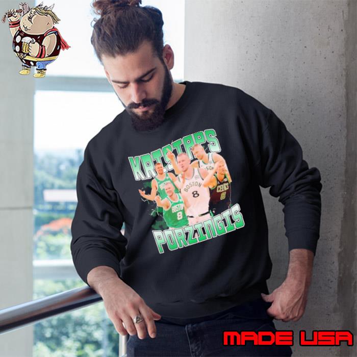 KRISTAPS PORZINGIS Latvian professional basketball player Boston Celtics s Sweatshirt