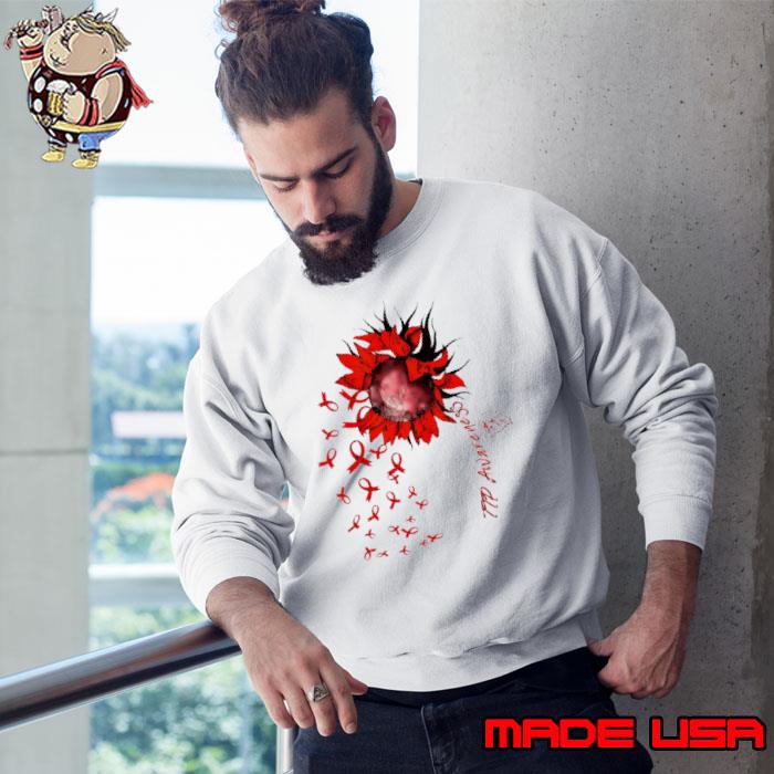 Ttp Awareness Sunflower Red Ribbon s Sweatshirt