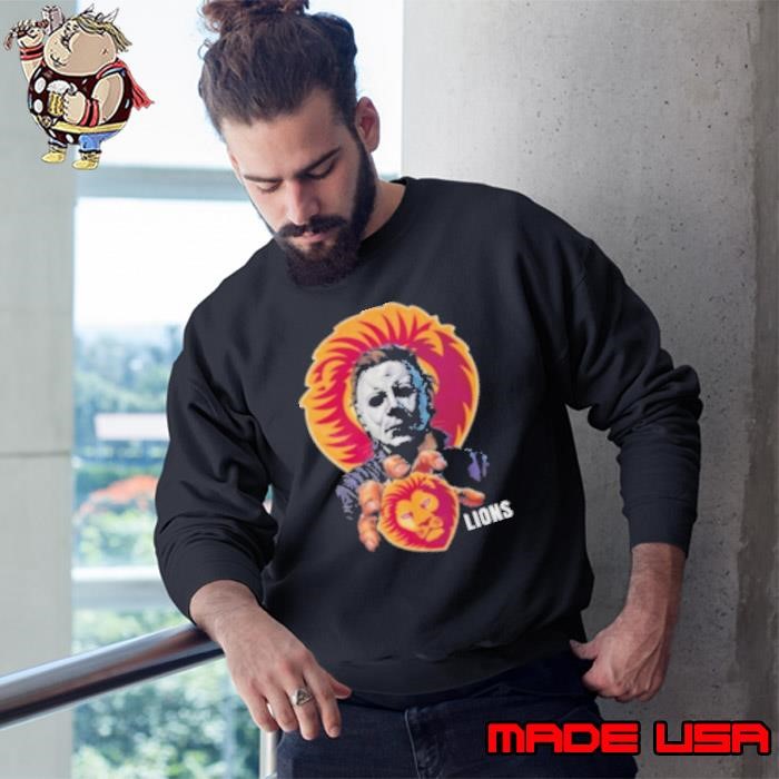 Brisbane Lions Football Club AFL Halloween Michael Myers Shirt