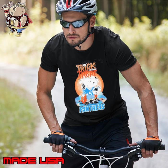 Trick Treat Snoopy Teams Carolina Panthers Nfl Shirt