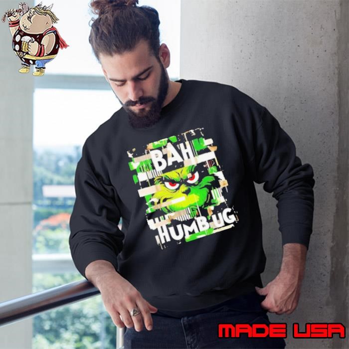 Grinch Bah Humbug Christmas Sweatshirt