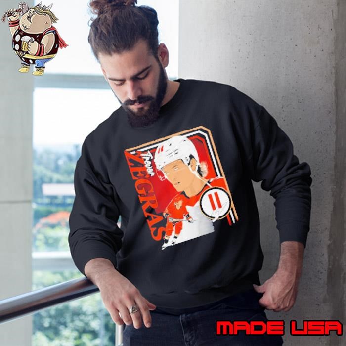 Trevor Zegras 11 Anaheim Ducks Hockey collage frame signature Sweatshirt
