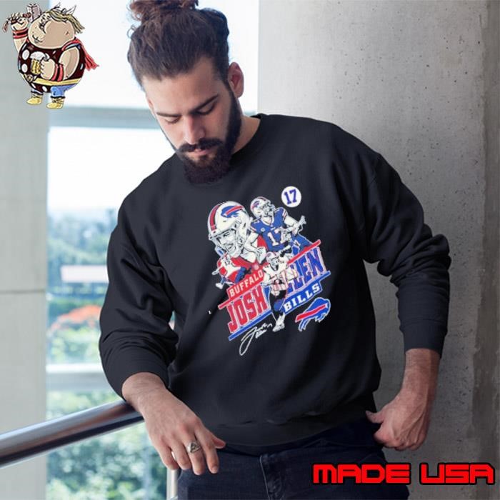 Buffalo Bills Josh Allen Forever Number 17 True Legends In Our Hearts Signature shirt