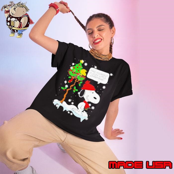 Snoopy have yourself a cozy little Christmas shirt
