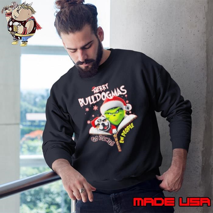 The Grinch Georgia Bulldogs Merry Dulldogmas Go Dawgs Christmas Sweatshirt