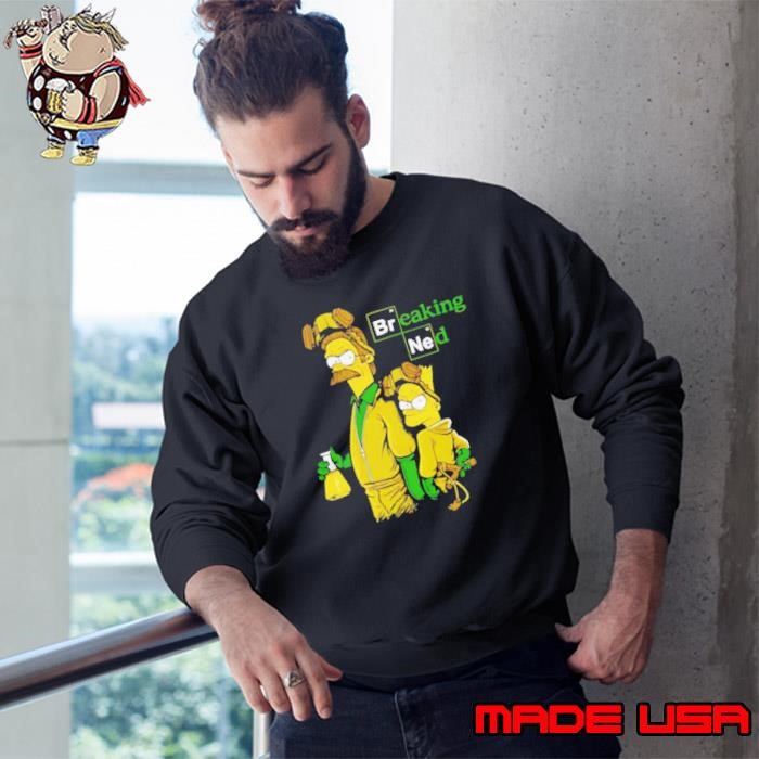 The Simpsons Breaking Ned Sweatshirt