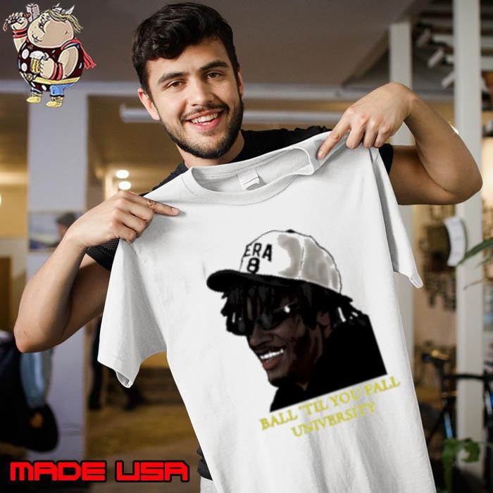 Lamar Jackson Ball ‘Til You Fall University Shirt