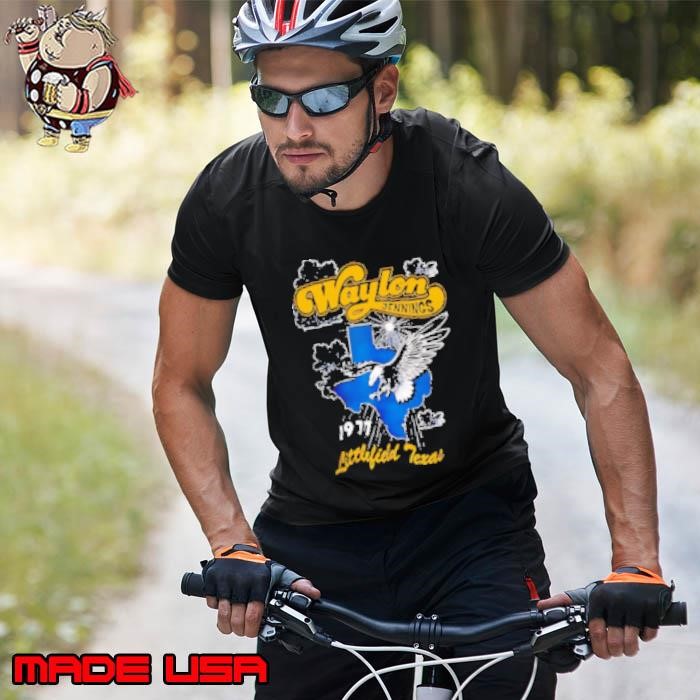 Waylon Jennings Daydreamer Littlefield Texas Shirt
