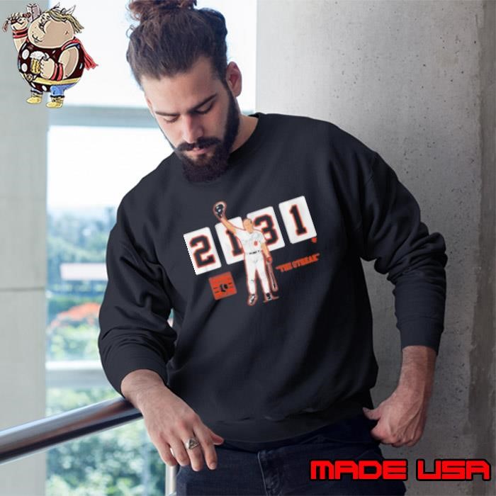 Cal Ripken Jr 2131 The Streak Baltimore Orioles caricature Sweatshirt
