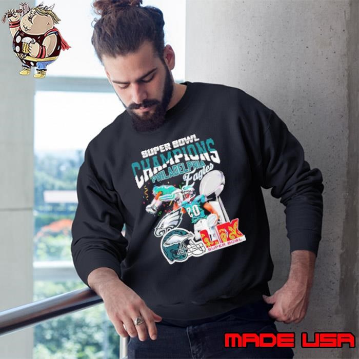 Lix Super Bowl Champions Philadelphia Eagles Football 2025 Sweatshirt