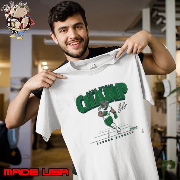Saquon Barkley Champ Caricature Shirt