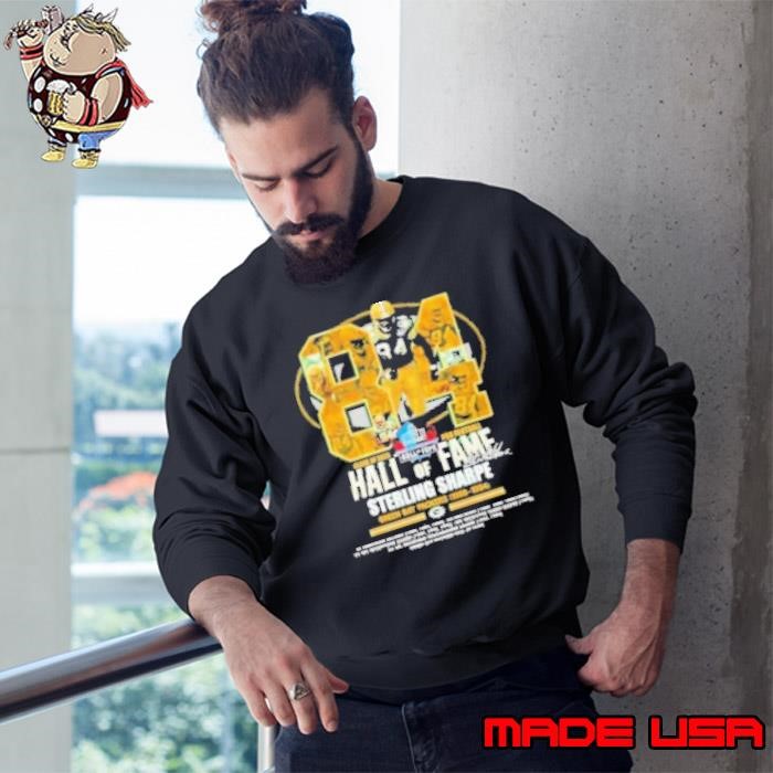 Sterling Sharpe Hall Of Fame Class Of 2025 Pro Football Green Bay Packers 1988 1994 Sweatshirt