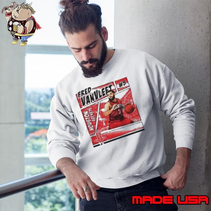 Fred VanVleet Houston Rockets comic graphic Sweatshirt