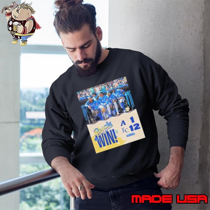 Kansas City Royals Baseball Win 12-1 Arizona Diamondbacks Final Score March 17 2025 Sweatshirt