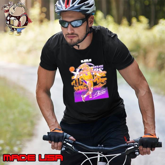 King LeBron James Los Angeles Lakers 90s bootleg signature Unisex