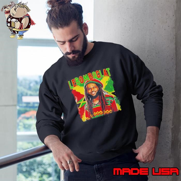Lebomboclat Jamaican Lebron James Sweatshirt