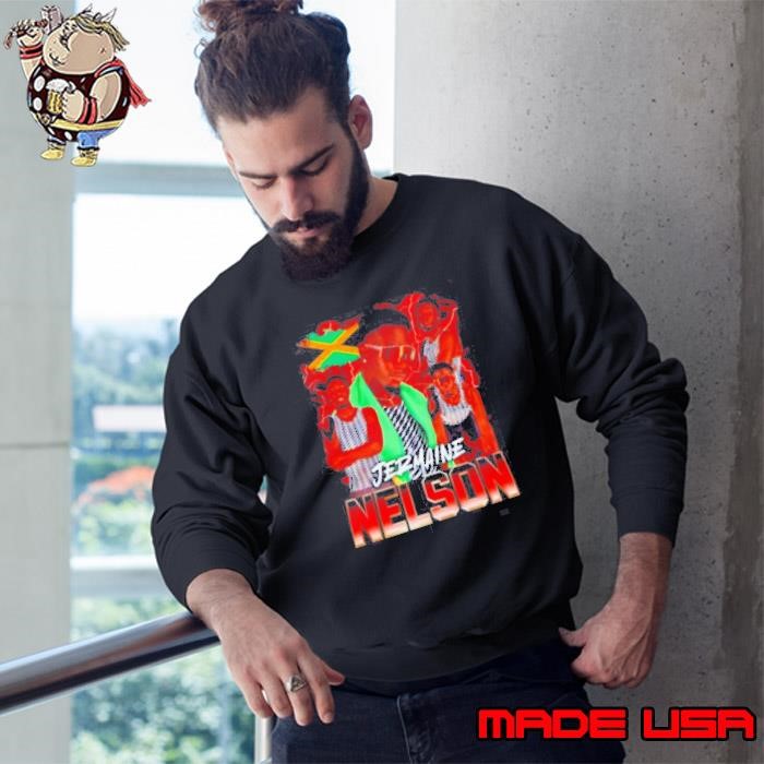 Jermaine Nelson player collage graphic Sweatshirt