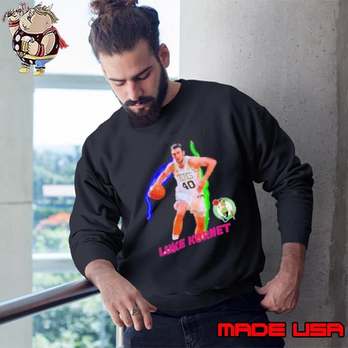 Luke Kornet Boston Celtics Basketball NBA Playoffs 2025 lightning Sweatshirt