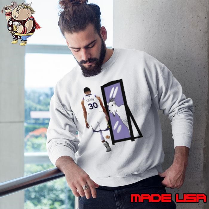 Stephen Curry Goat mirror shirt